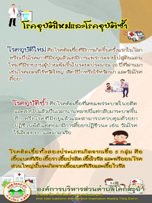 ความรู้เกี่ยวกับโรคอุบัติใหม่